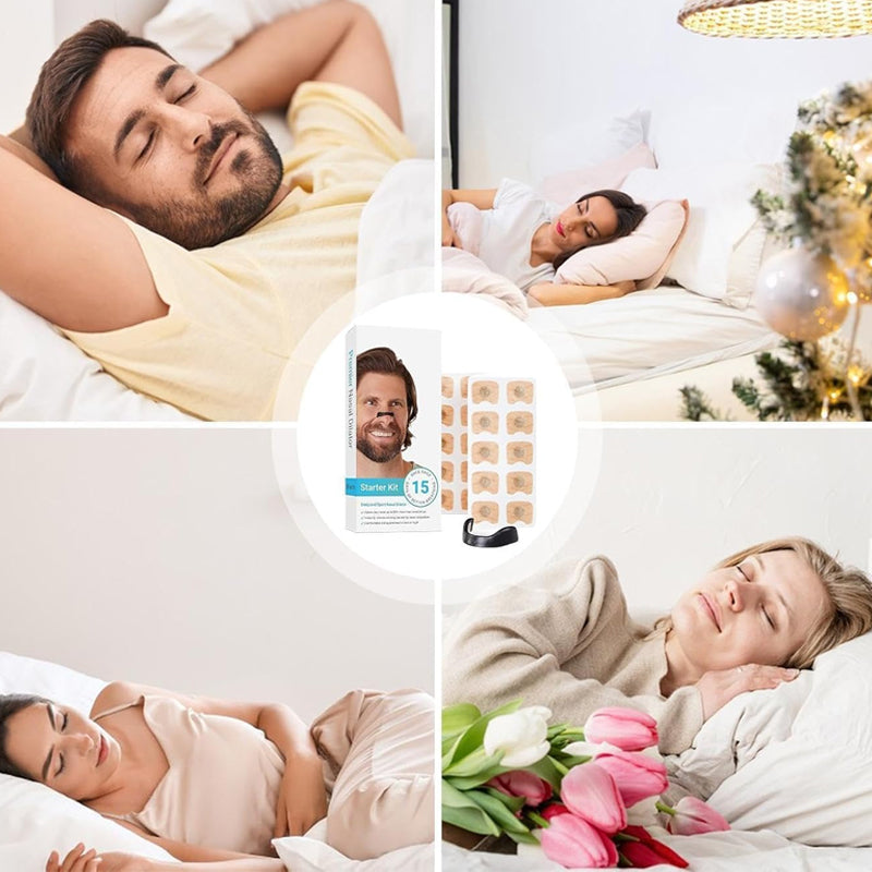 Breathing expansion anti-snoring device