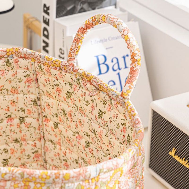Boho Fabric Storage Basket