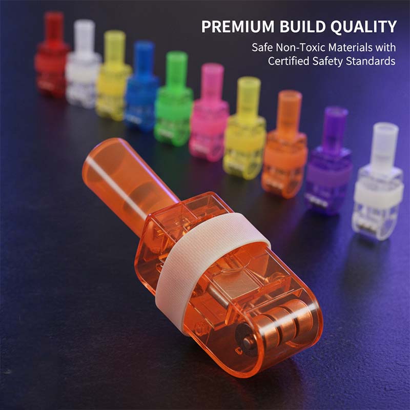 Halloween pattern finger projector lights