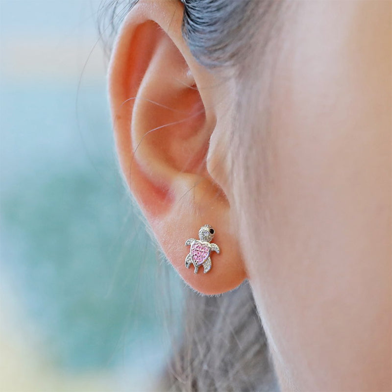 Adorable Turtle Girl Earrings