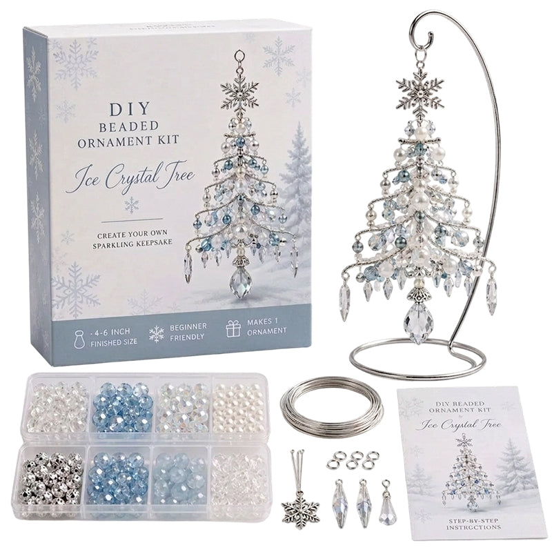 DIY Christmas Tree Beaded Ornament Kit