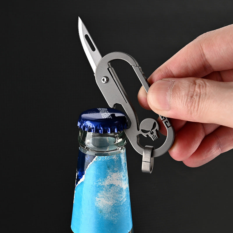 Titanium Alloy Keychain