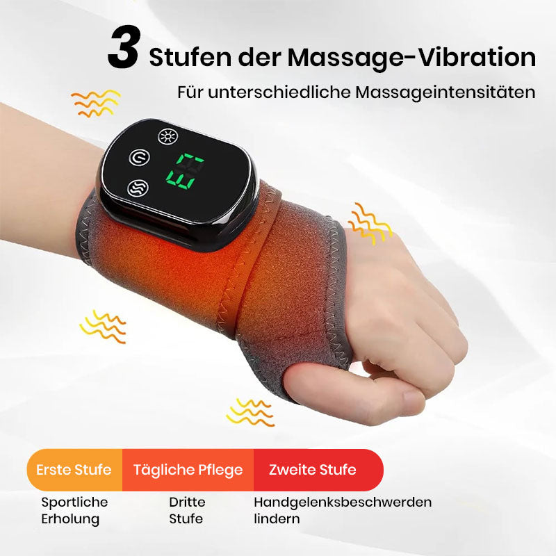 Dreistufiges Vibrations-Wärmetherapie-Massagegerät für Hände und Füße
