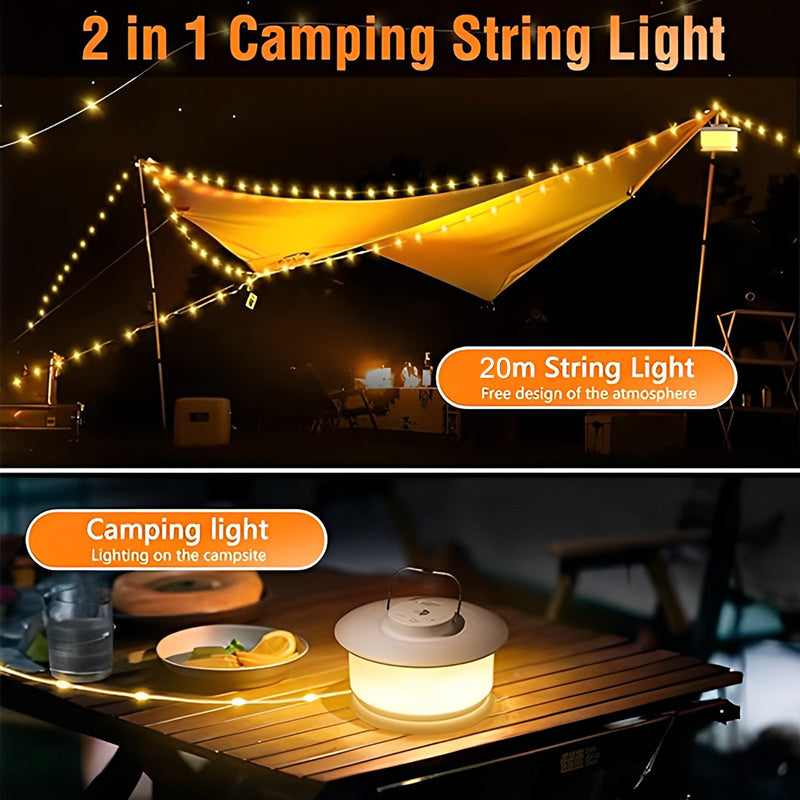 Portable Retractable Outdoor Camping Light Strip