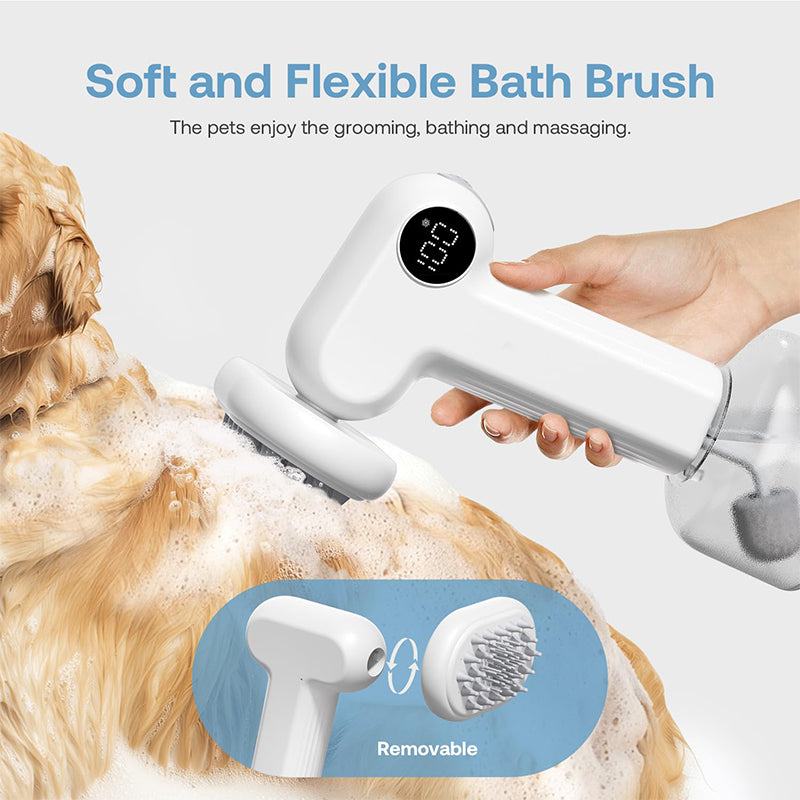 Pet bath bubble machine