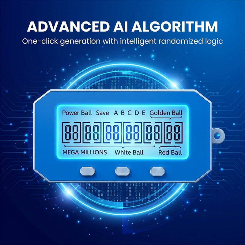 Smart AI Lottery Number Picker Machine