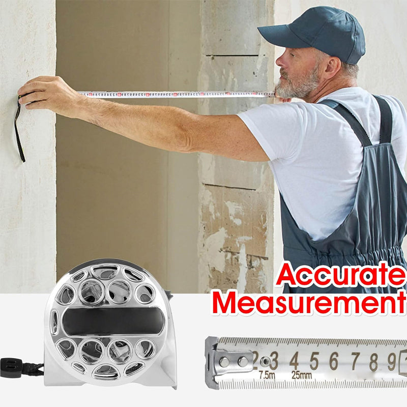 Retractable Tape 16FT Stainless Steel Measuring Tape