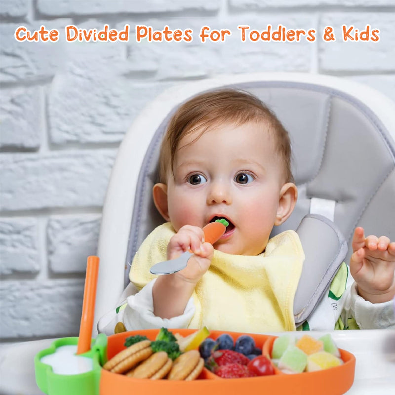 Toddler Plates with Suction