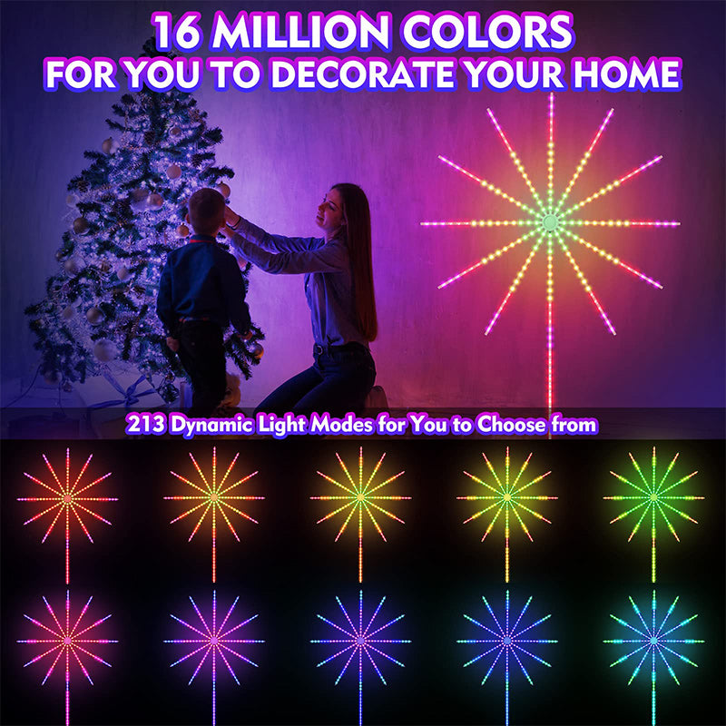 LED Firework Light with Bluetooth