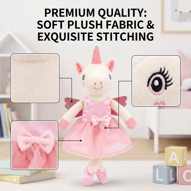 Ballerina Unicorn Plush Toy