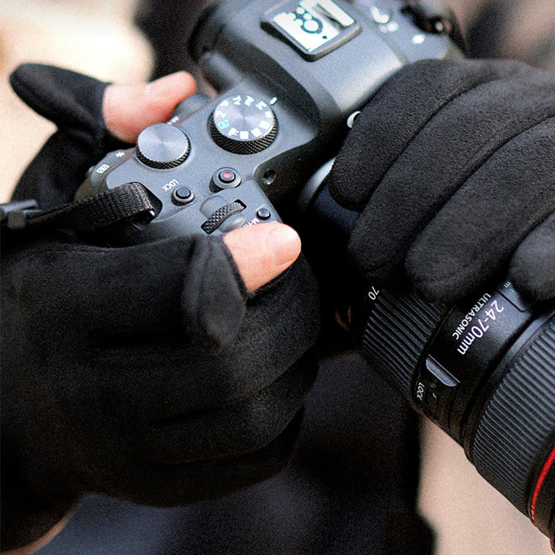 Cold-proof Suede Gloves