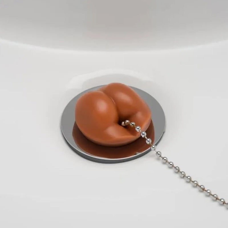 Funny Butt Beads Sink Plug