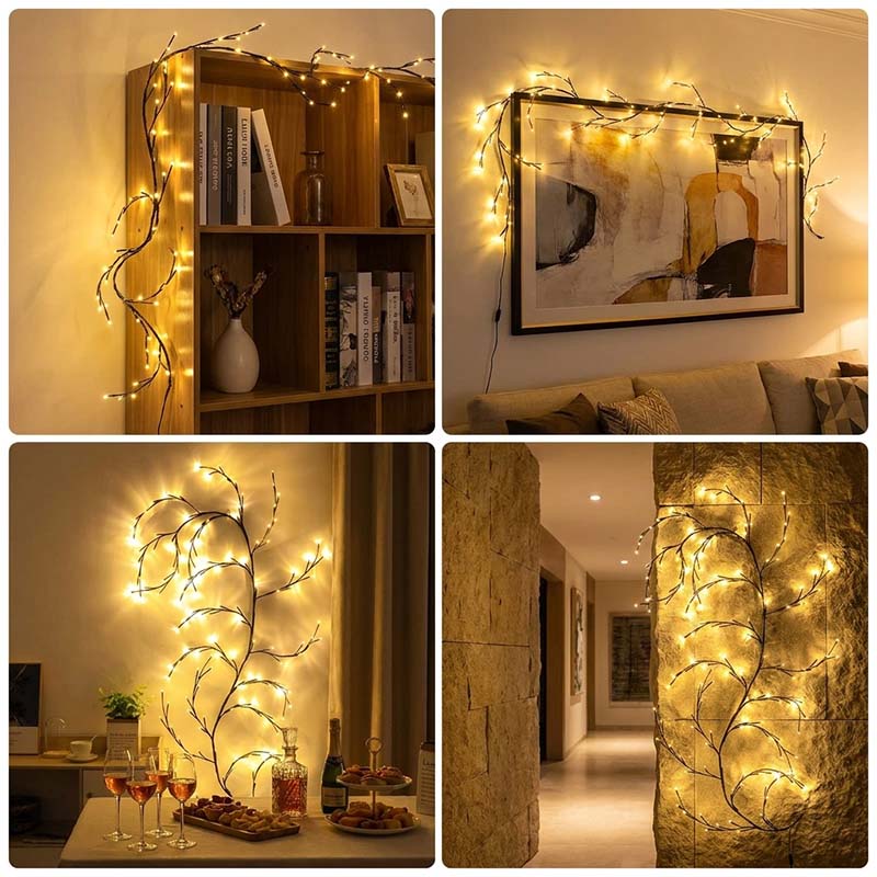 Enchanted Willow Vine Lights for Wall