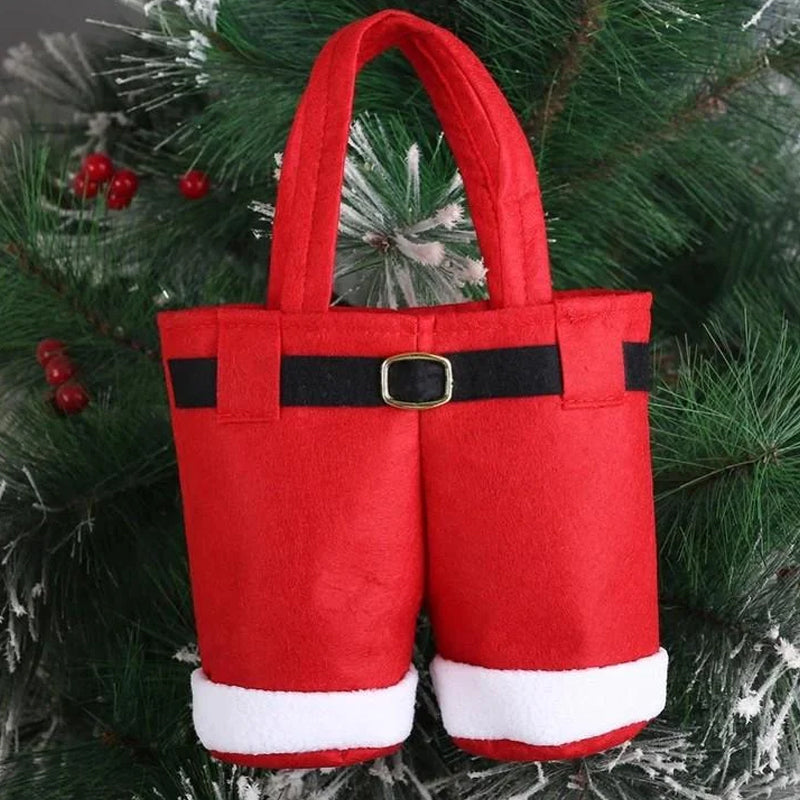 Christmas Pants Pocket Candy Bag
