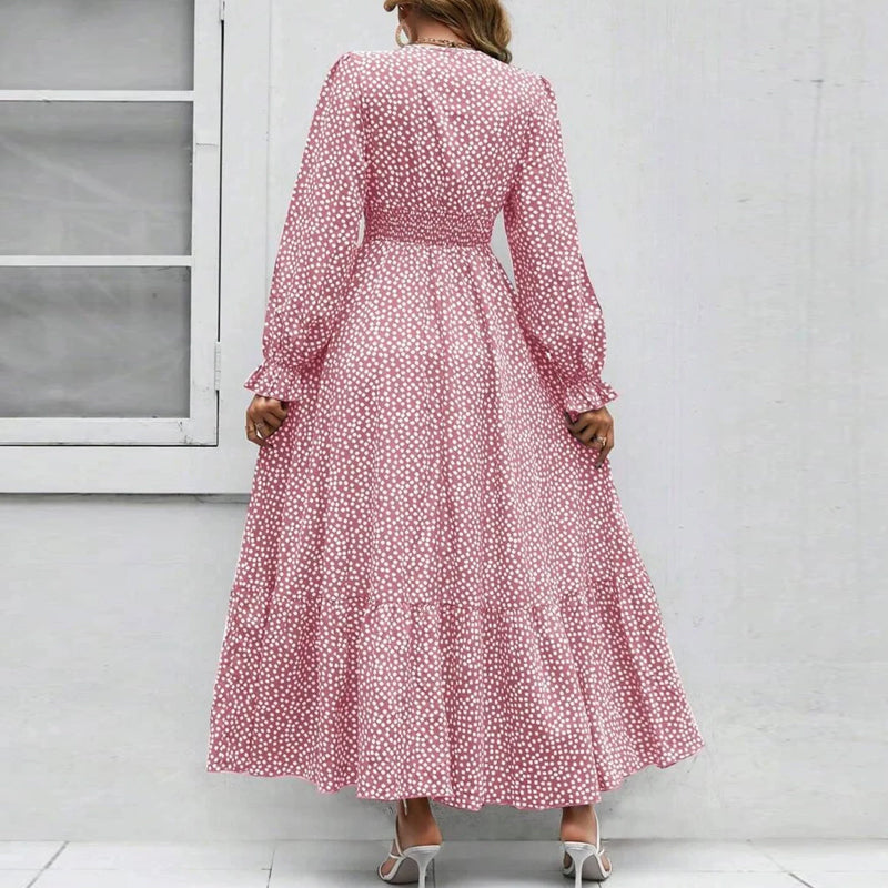 Maxi Dress with Dots