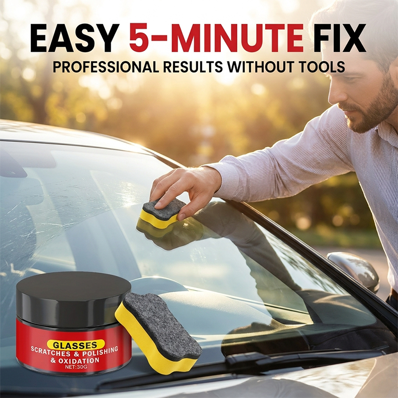 🚗 Polishing and Repair Paste for Glass Scratches ✨
