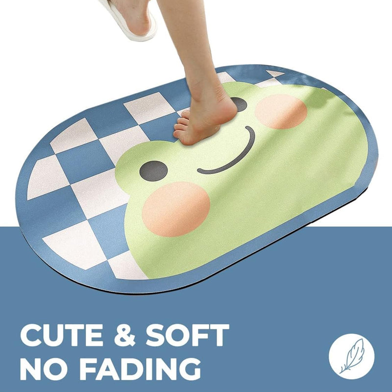 Microfiber non-slip cartoon floor mat