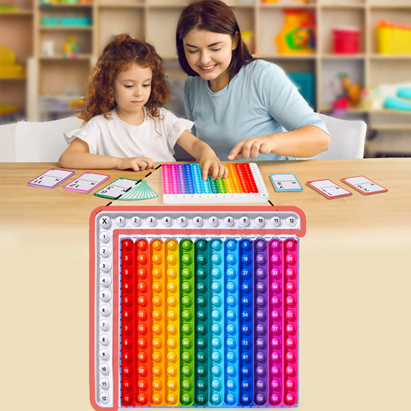 Math Flash Cards and Pop Fidget Chart