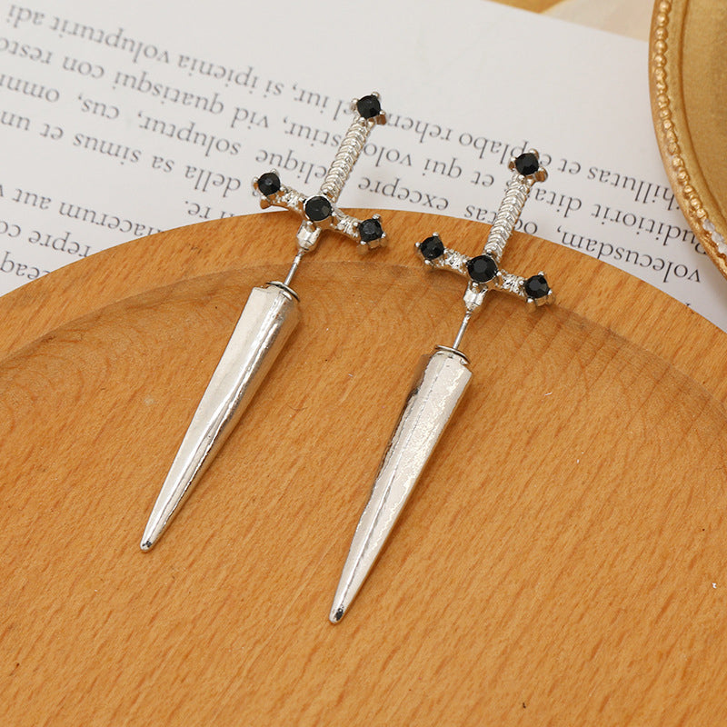 GOTHIC SWORD EARRINGS