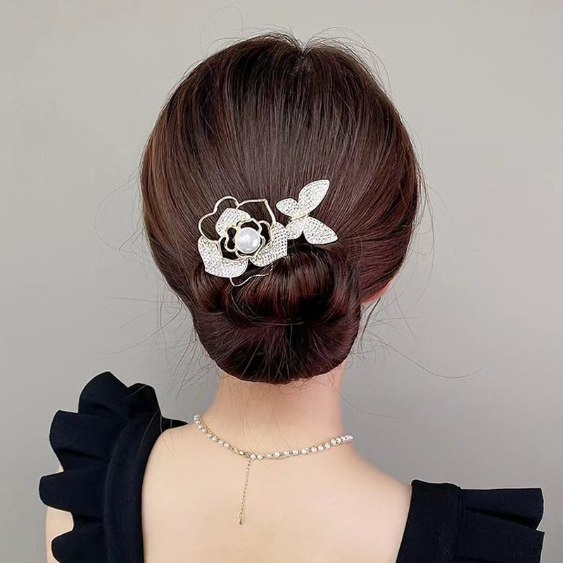 Elegant Lazy Hair Key