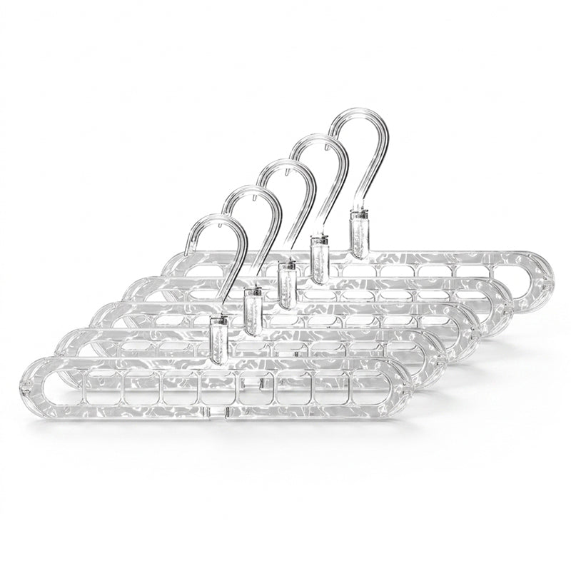 9-Hole Multi-Functional Clothes Hanger