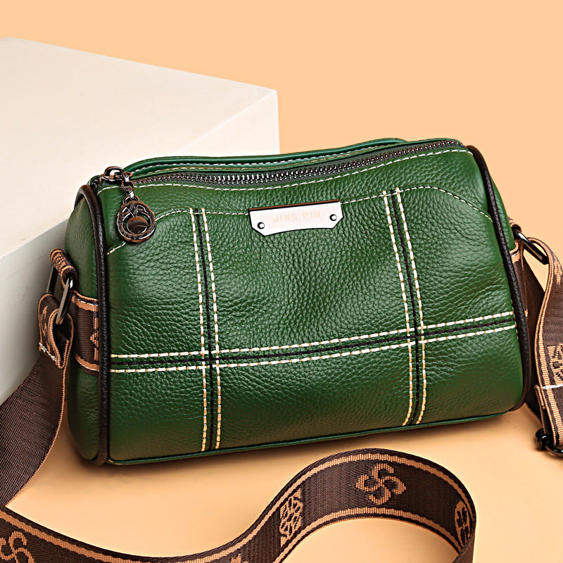 Small Triple Compartment Crossbody Bag