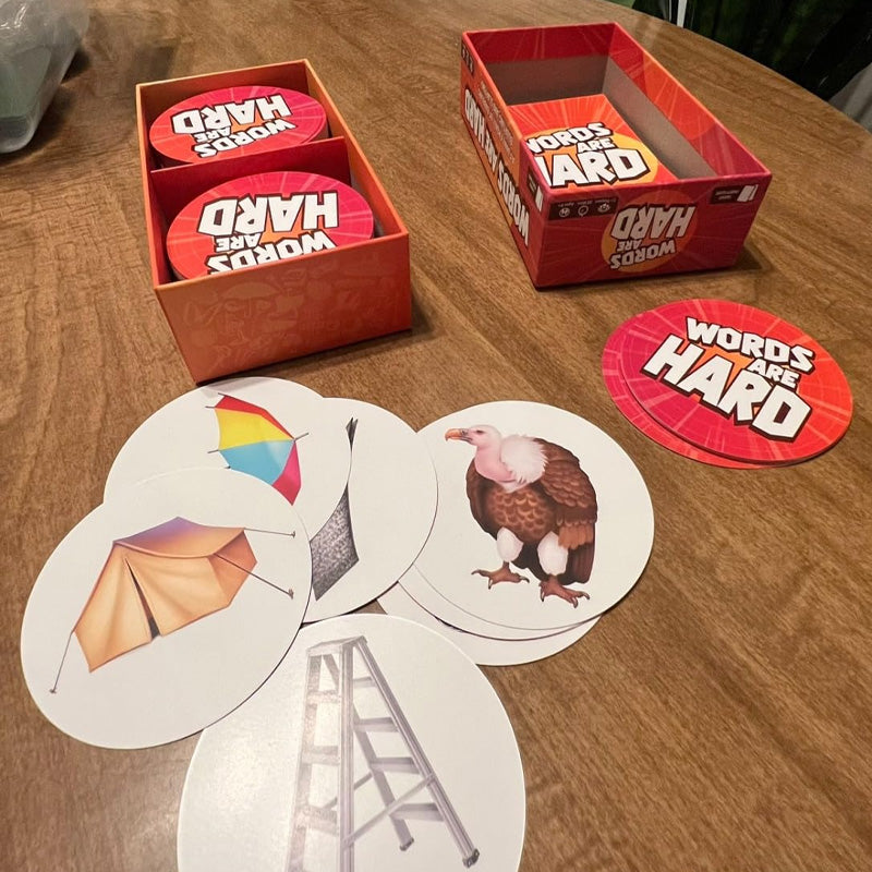 Word Board Game Cards