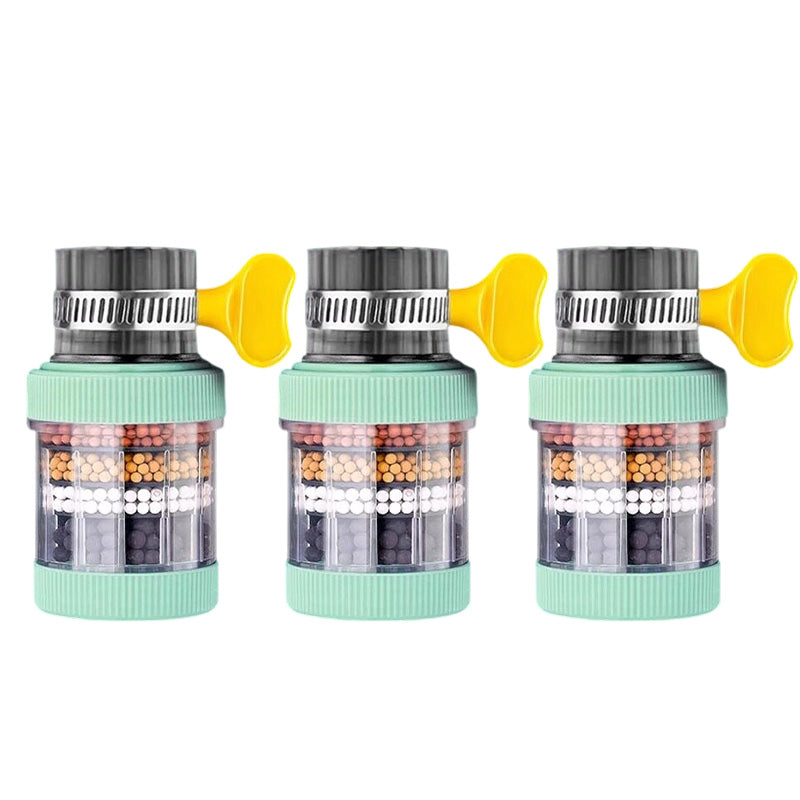 Splash-Proof Faucet Filter Attachment