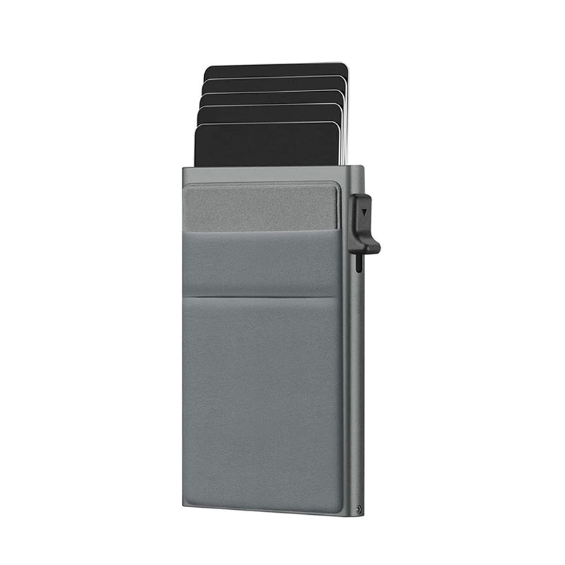 Multifunctional card case with anti-theft protection