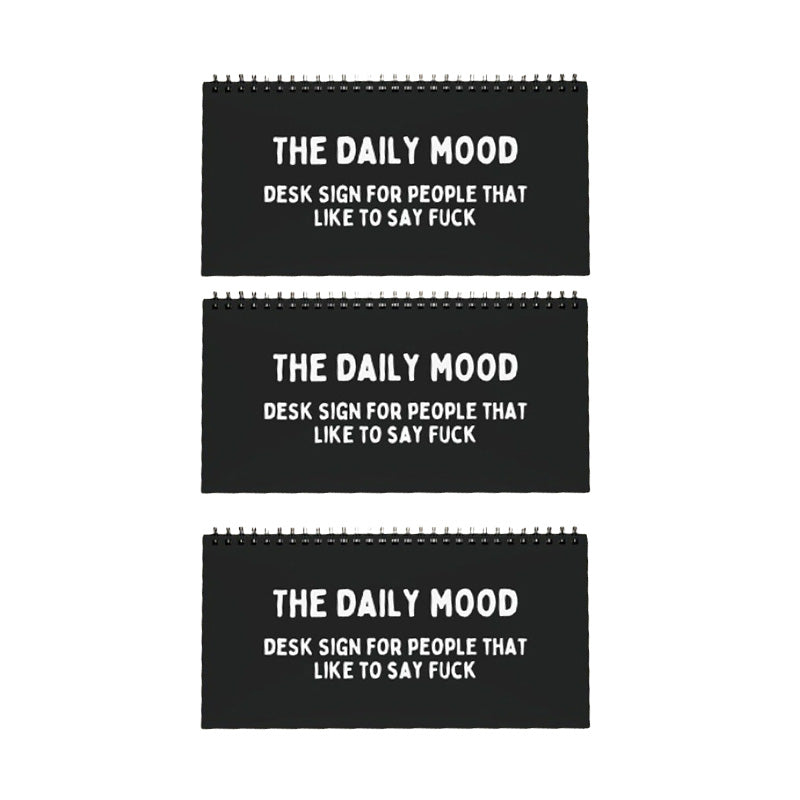 The Daily Mood Desk Sign