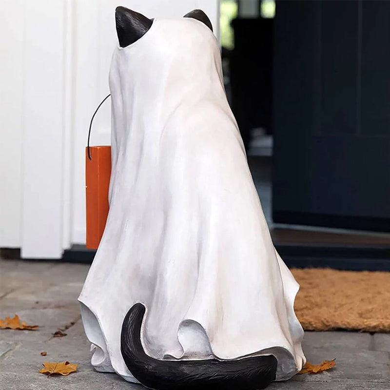 Halloween Pumpkin Ghost  Cat Candy Bowl Holder