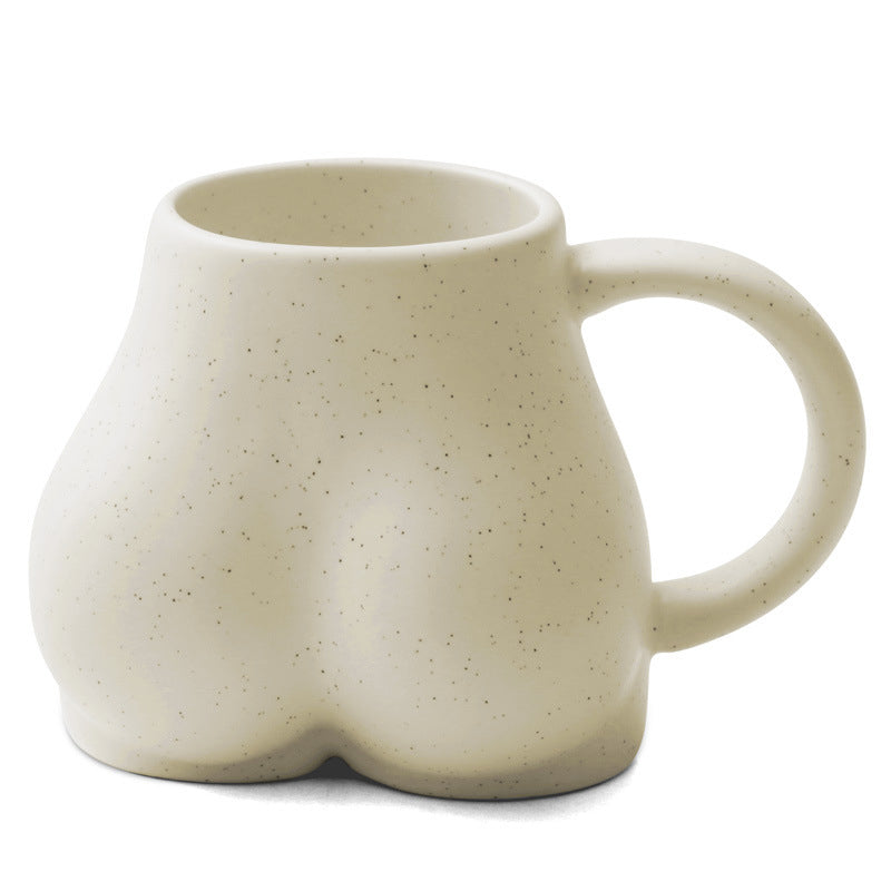Creative Ceramic Butt Mug