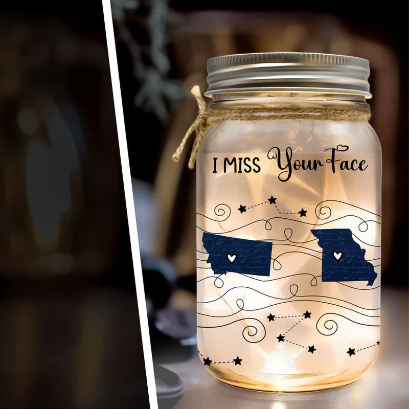 Personalized Mason Jar Light