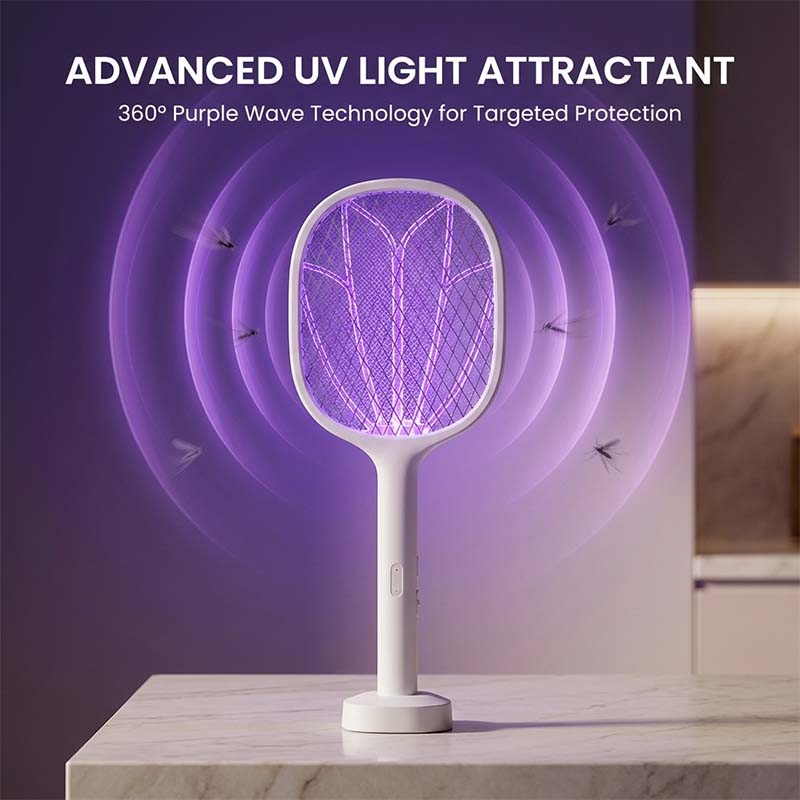 Rechargeable powerful mosquito swatter