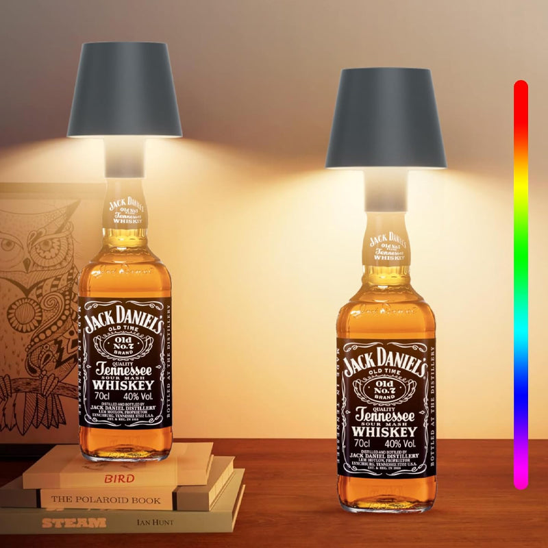 Wireless bottle lamp