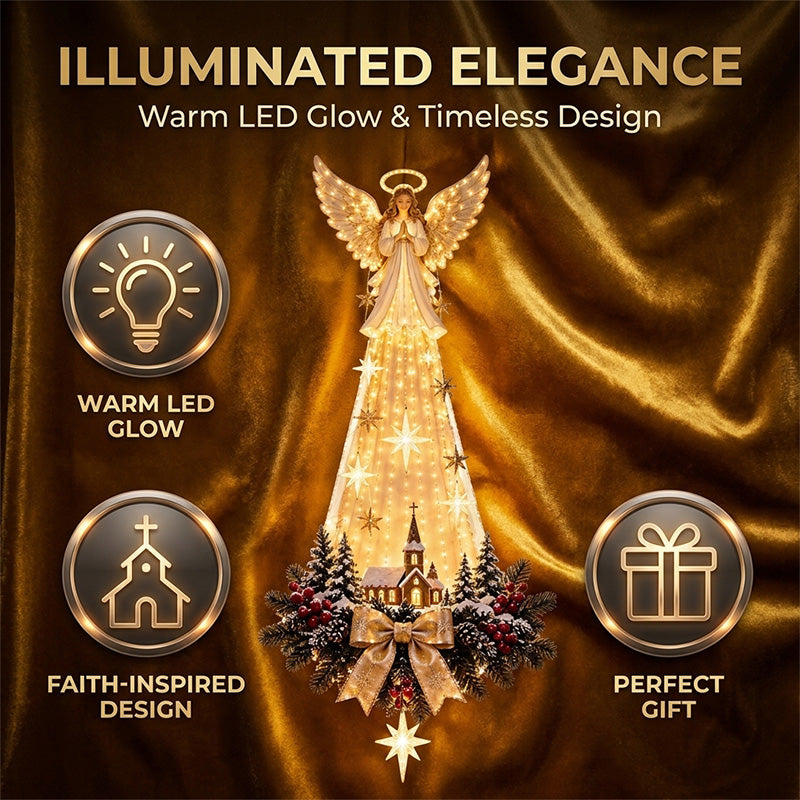 Lighted Star Wall Decor Christmas Decoration