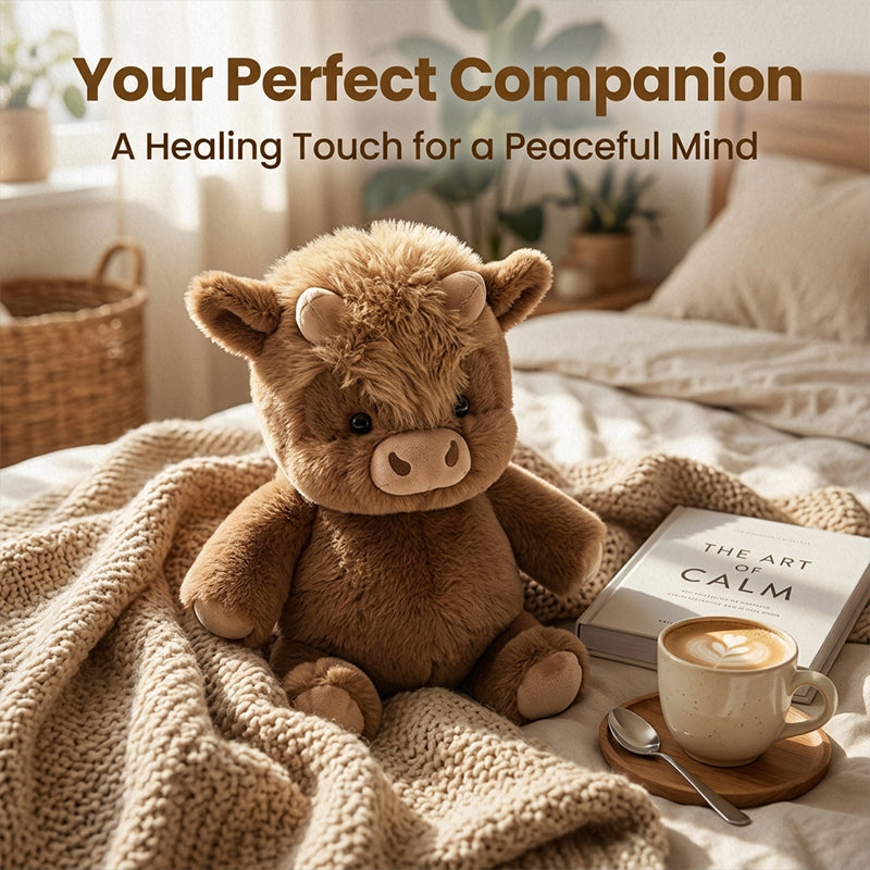 Highland Cow Plush Toy