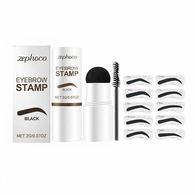 Eyebrow Stamp Stencil Kit