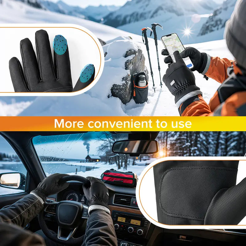 Waterproof Thermal Touchscreen Gloves