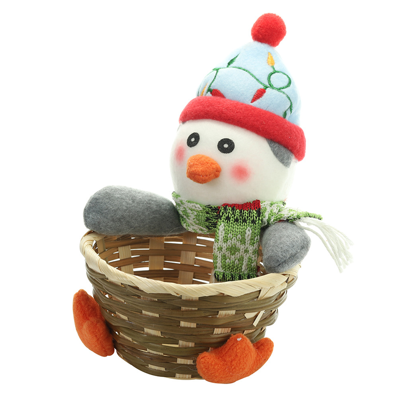 Christmas Candy Braided Basket