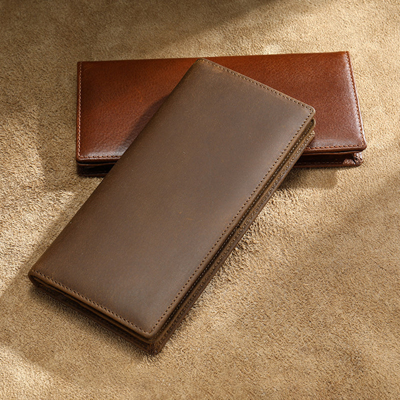 Men's Long Genuine Leather Wallet