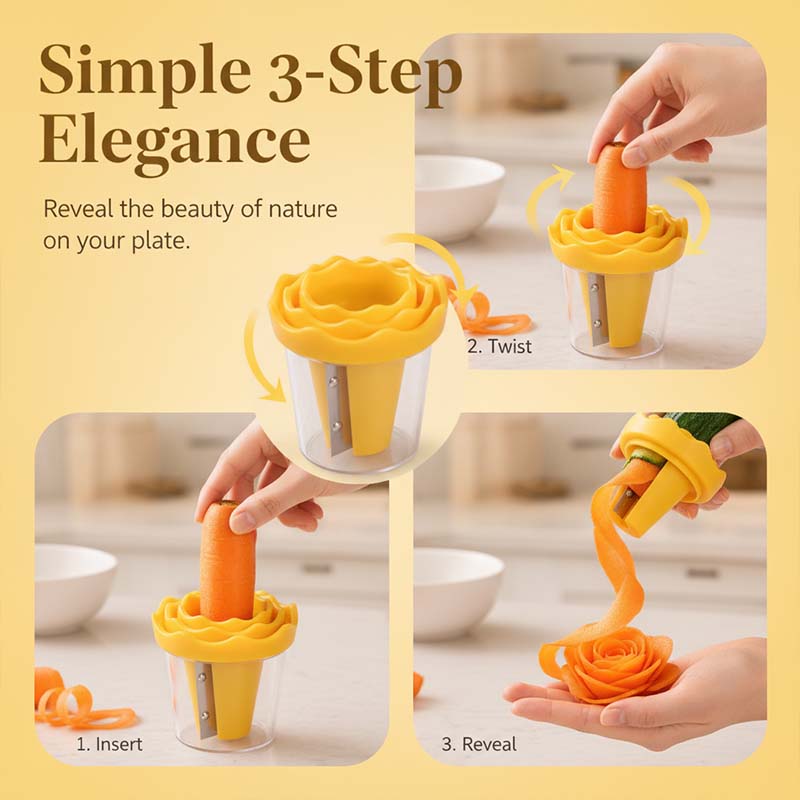 Vegetable Carving and Curling Tool