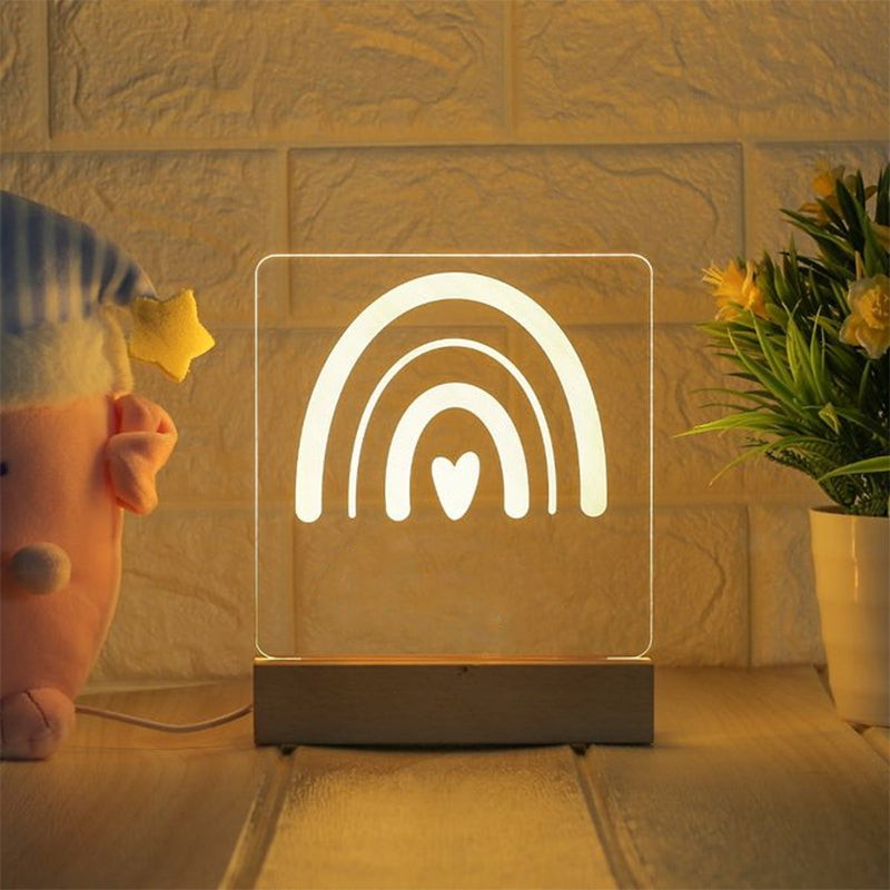 Personalized Kids Room Night Light