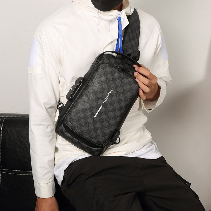 Trendy Men's Chest Bag