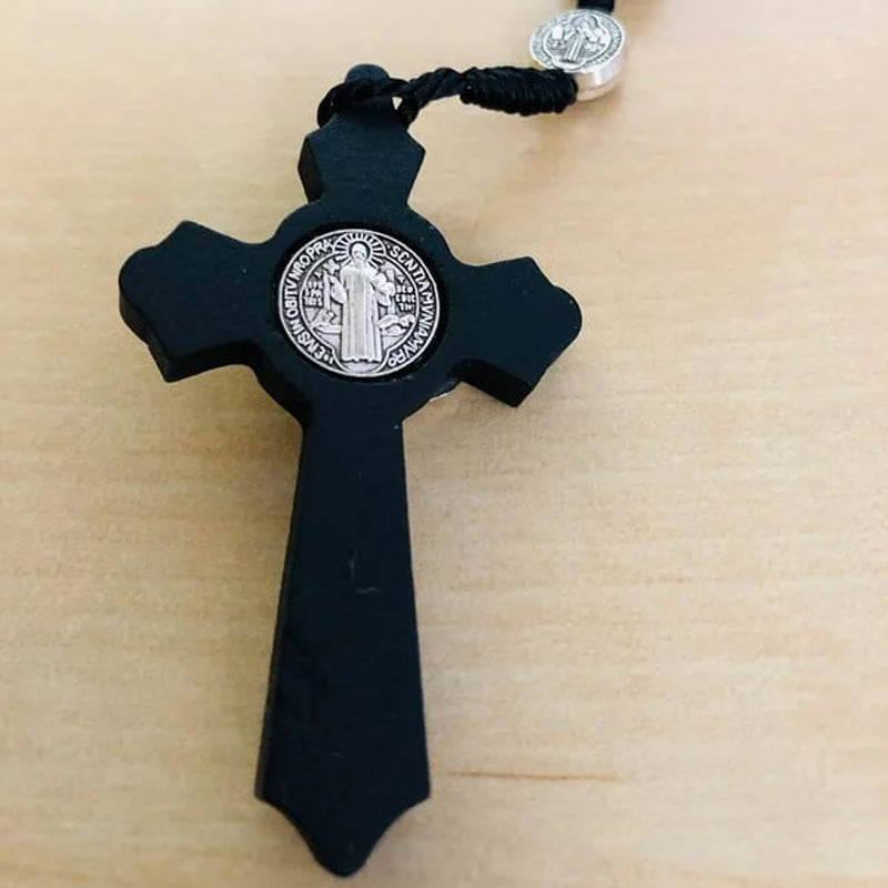 Cross Rosary Necklace