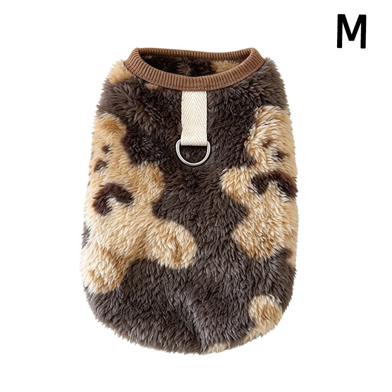 Pet Plush Pull-Tab Vest