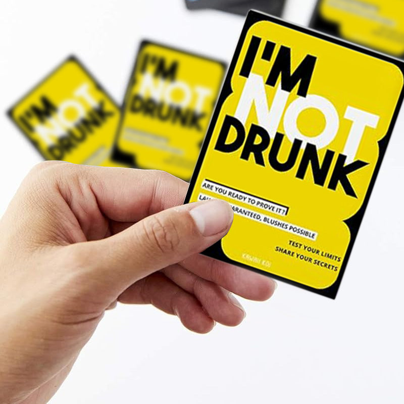 I'M NOT DRUNK - Party Drinking Game for Game Nights