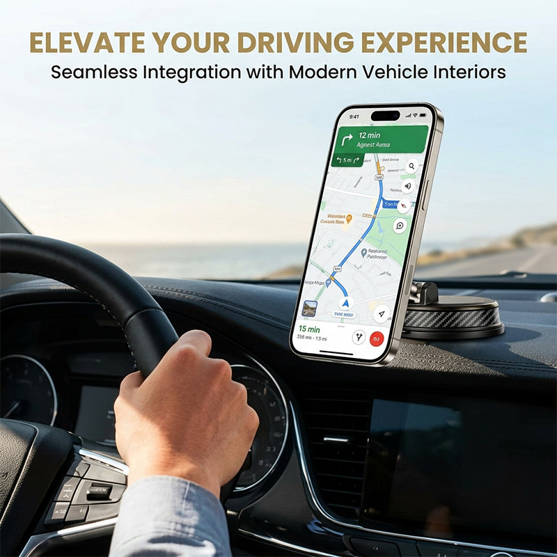 FlexiLock 1080° Magnetic Vacuum Car Phone Mount