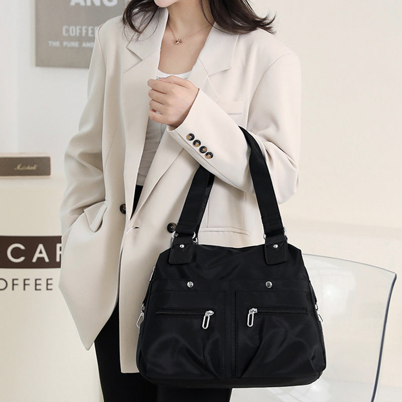 Canvas Commuter Tote Bag