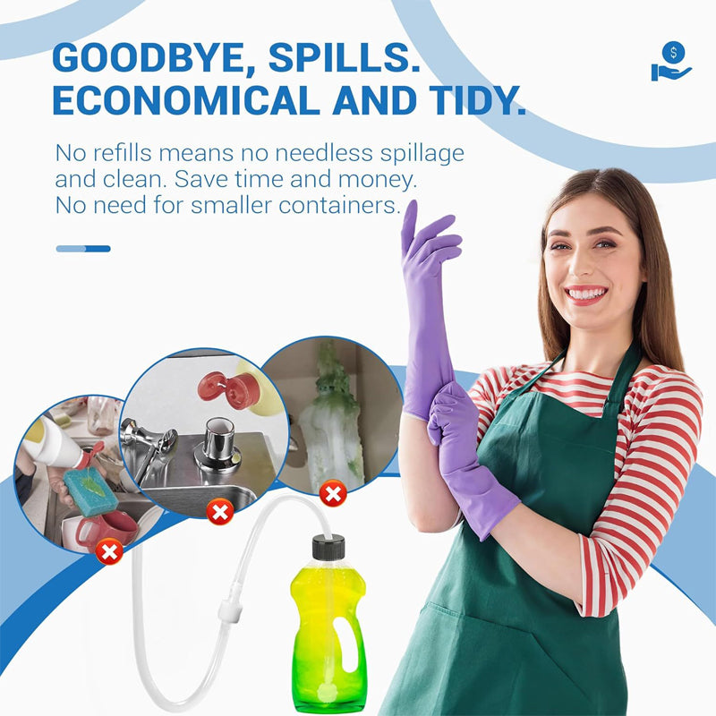 Sink Soap Dispenser Extension Tube